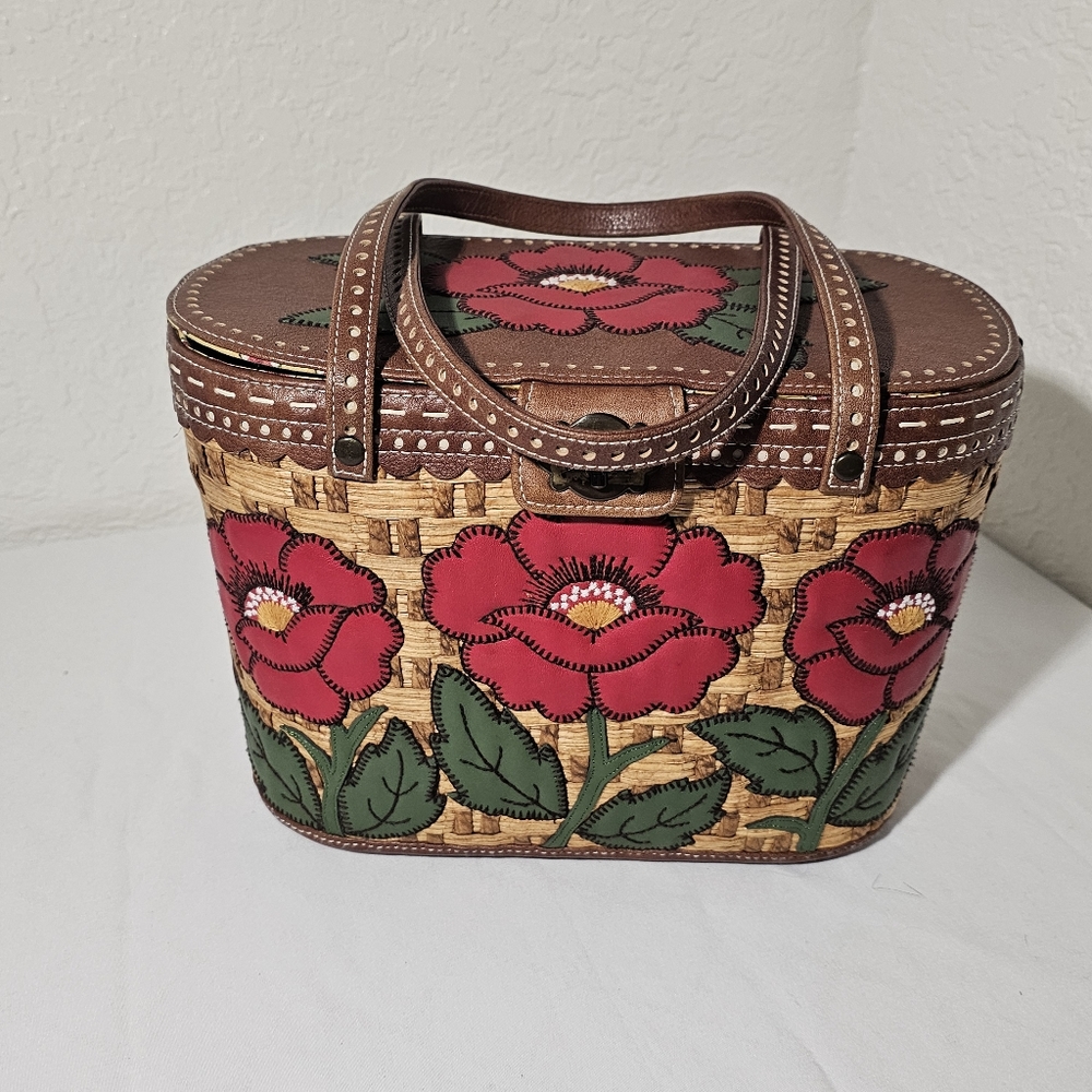 Isabella Fiore Flower Basket Satchel